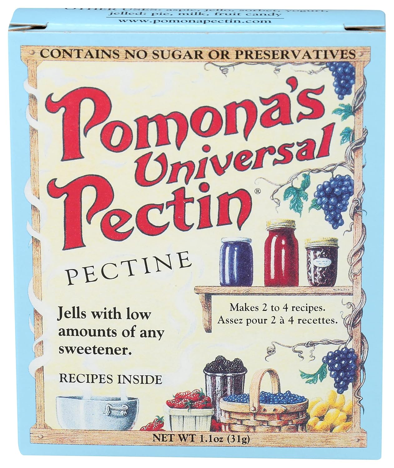 Pomona's Universal Pectin, No Sugar Added, 1 Ounces (Pack Of 24)