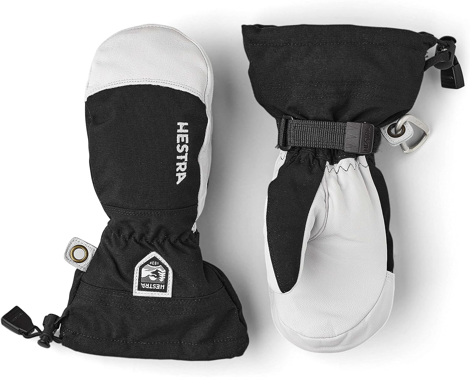Hestra Army Leather Heli Ski Junior - Waterproof, Insulated Classic Leather Snow Mitten for Winter, Skiing, Playing in The Snow for Kids and Youth : Cold Weather Mittens : Clothing, Shoes & Jewelry