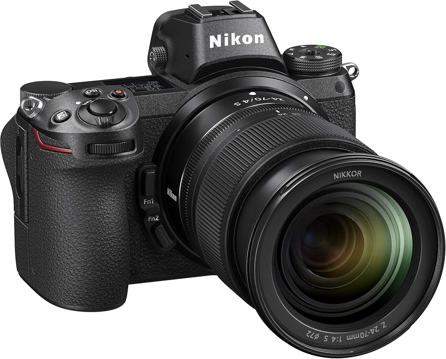 Nikon Z6 FX-Format Mirrorless Camera Body w/NIKKOR Z 24-70mm f/4 S (Renewed)