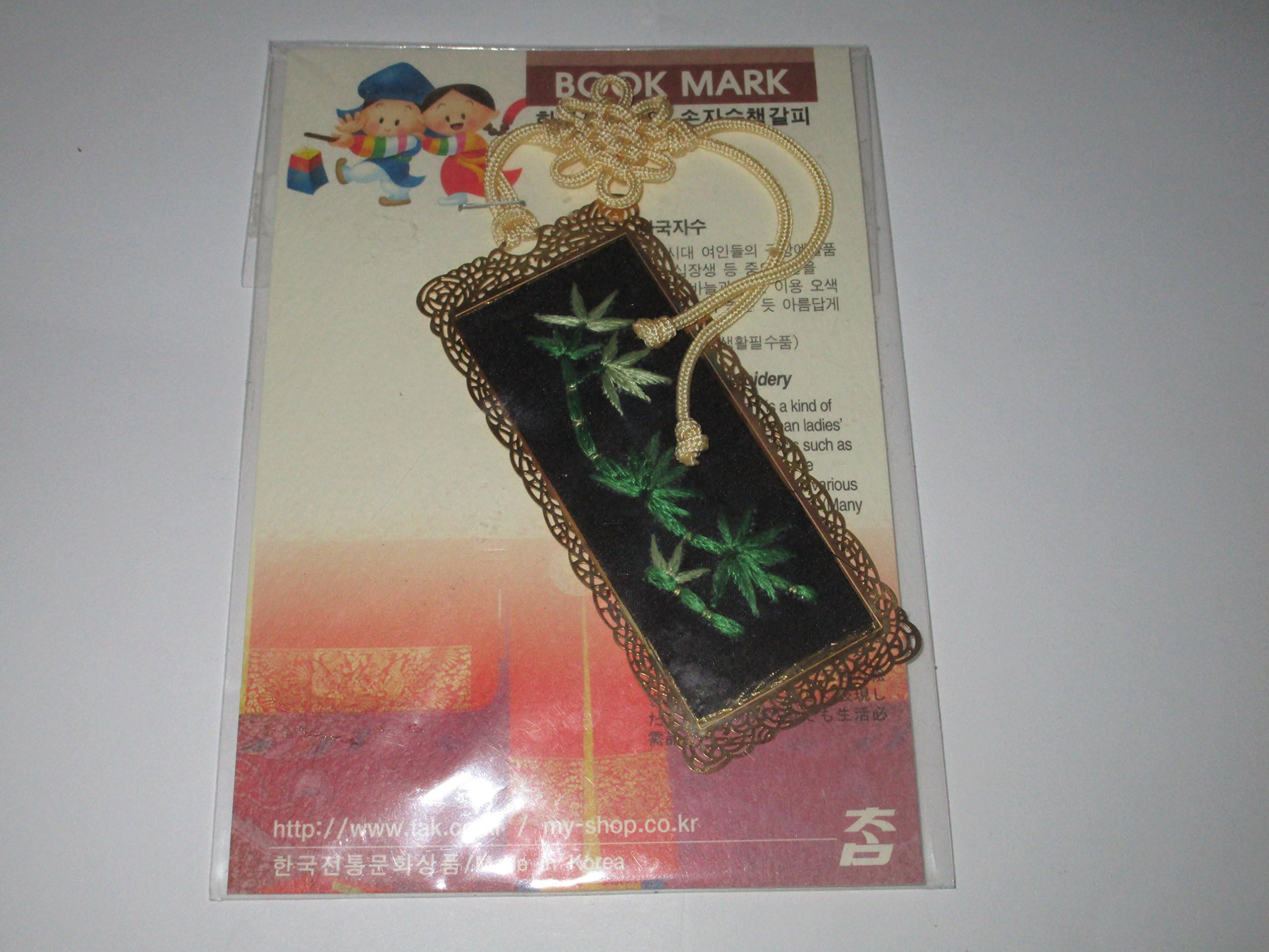 Korean Embroidery Bookmark