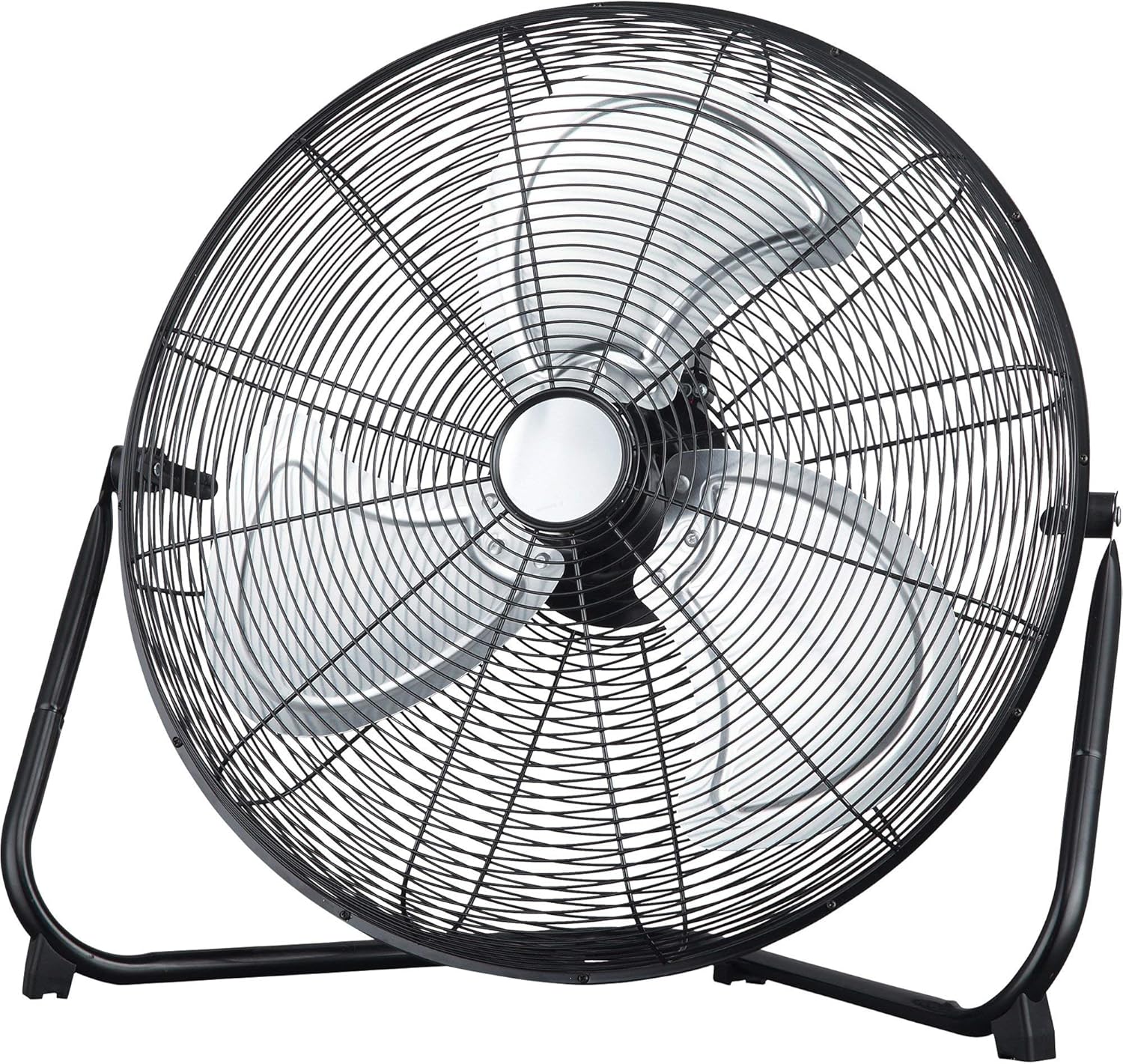 20 in. Industrial Tilting High Velocity 3 Speed Metal Floor Fan