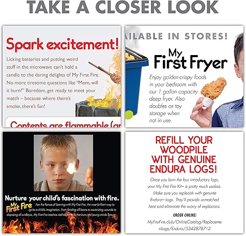 Miniatura 130 de Prank Pack - Caja de regalo para bromas de red de cabeza Noggin Net, envuelve tu regalo real en una divertida y auténtica caja de regalo, caja