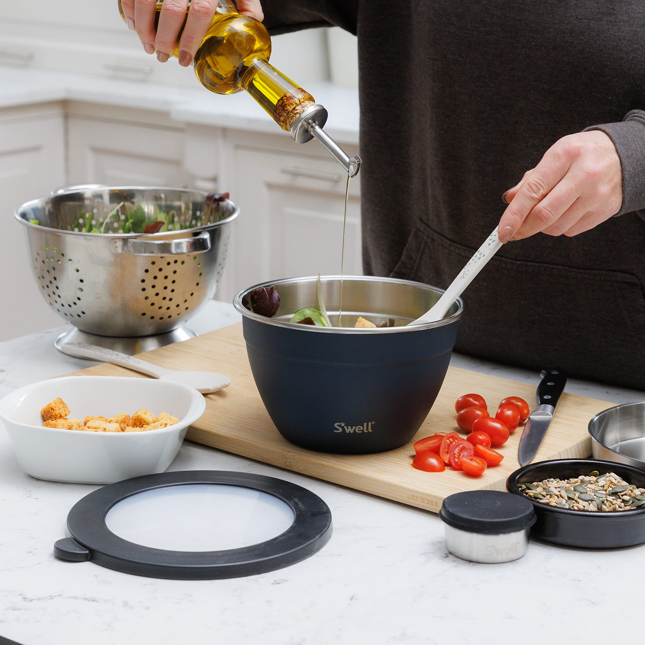 Amazon.com | S'well lifetime brands europe limited Salad Bowl Kit