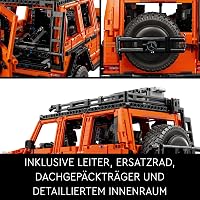 LEGO Technic Mercedes-Benz G 500 Professional Line építőkészlet, luxus terepjáró modell felnőtteknek, 2891 darabos G-osztályú gyűjtői autó 5