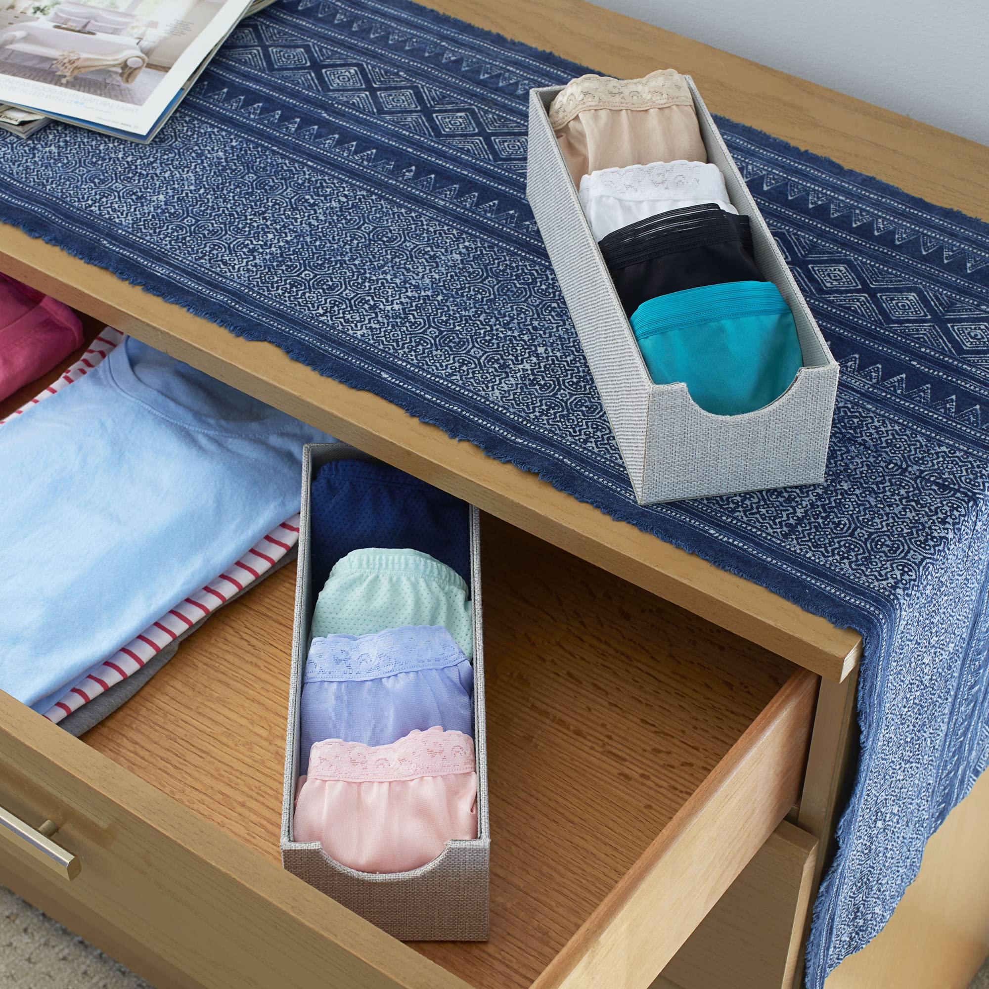 Amazon.com: Household Essentials Narrow Organizer Tray 2 Pack
