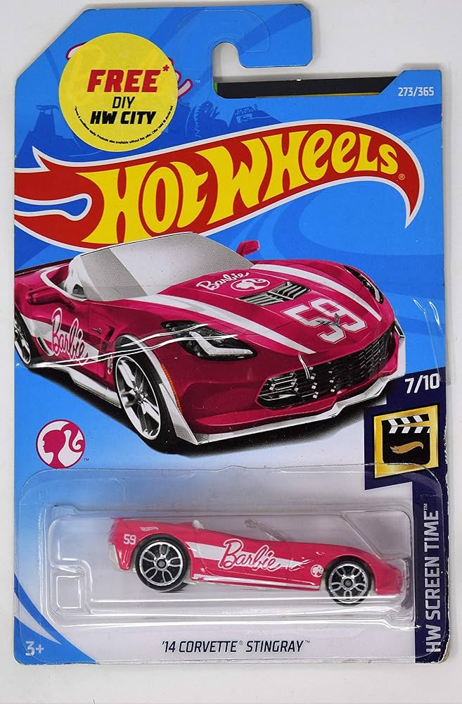 Amazon.com: Hot Wheels Barbie car - '14 Corvette Stingray