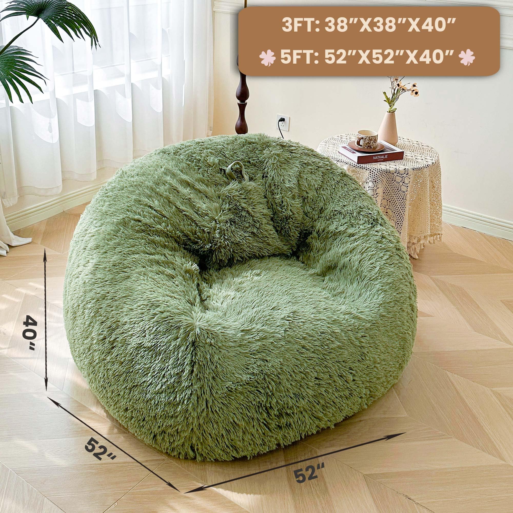 XeGe Housse De Pouf Géant De 1,5 M (sans Remplissage) – Pouf