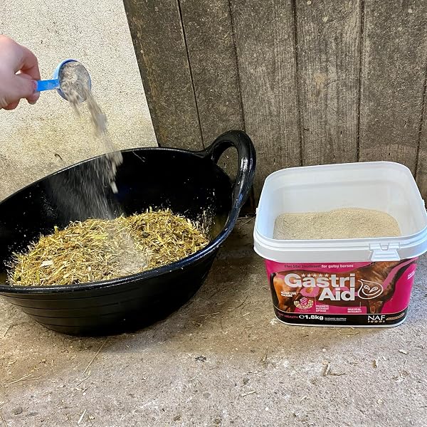 NAF Five Star GastriAid 1.8kg – Advanced Gut Health Supplement for Horses – SupportsTotal Digestive Health and Promotes Efficient Nutrient Absorption – Includes Prebiotics, Probiotics & Postbiotics - 4