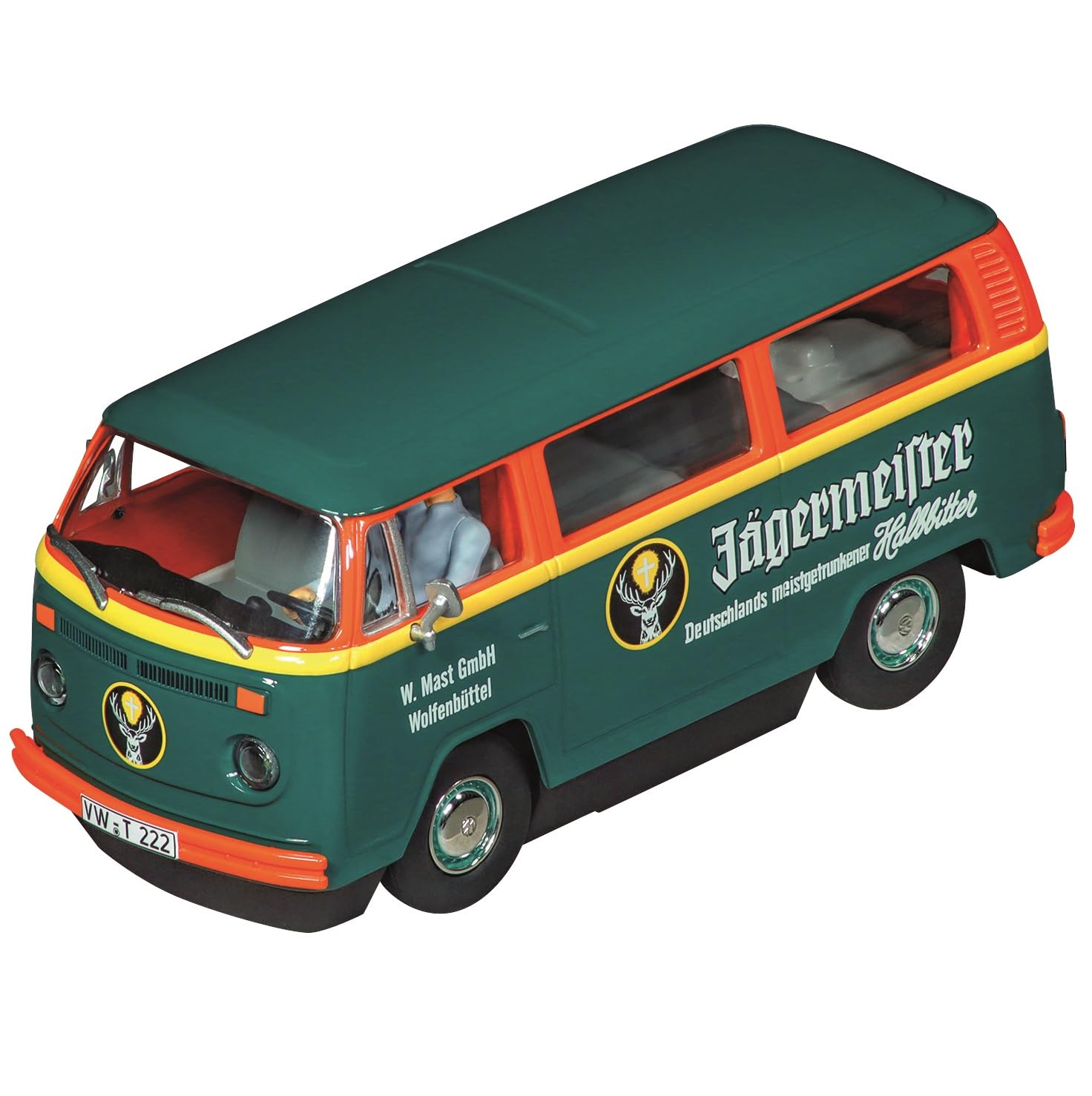 Amazon.com: Carrera 32034 VW Bus T2b Jagermeister 1:32 Scale
