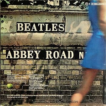 Abbey Road THE BEATLES. UK pressing 1969 on The green apple