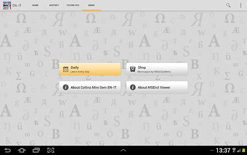 Audio Collins Mini Gem English-Italian & Italian-English Dictionary – vue 9