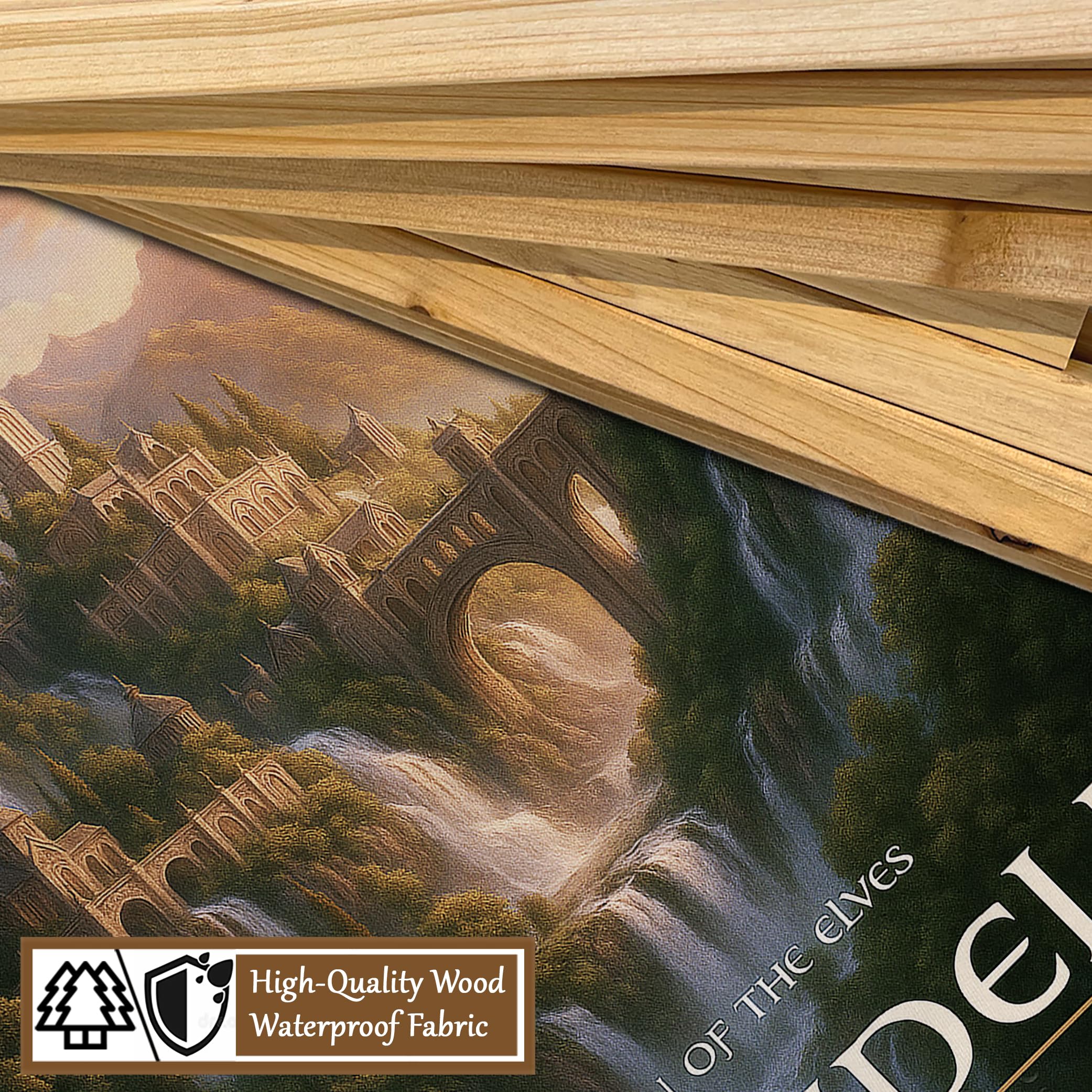 Snapklik.com : XIAOAIKA Middle Earth Elven Valley Fantasy Wall Art ...