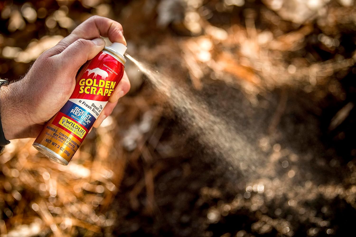 Wildlife Research Center Golden Scrape Scent Deer Attractant Lure for Whitetail Deer Hunting