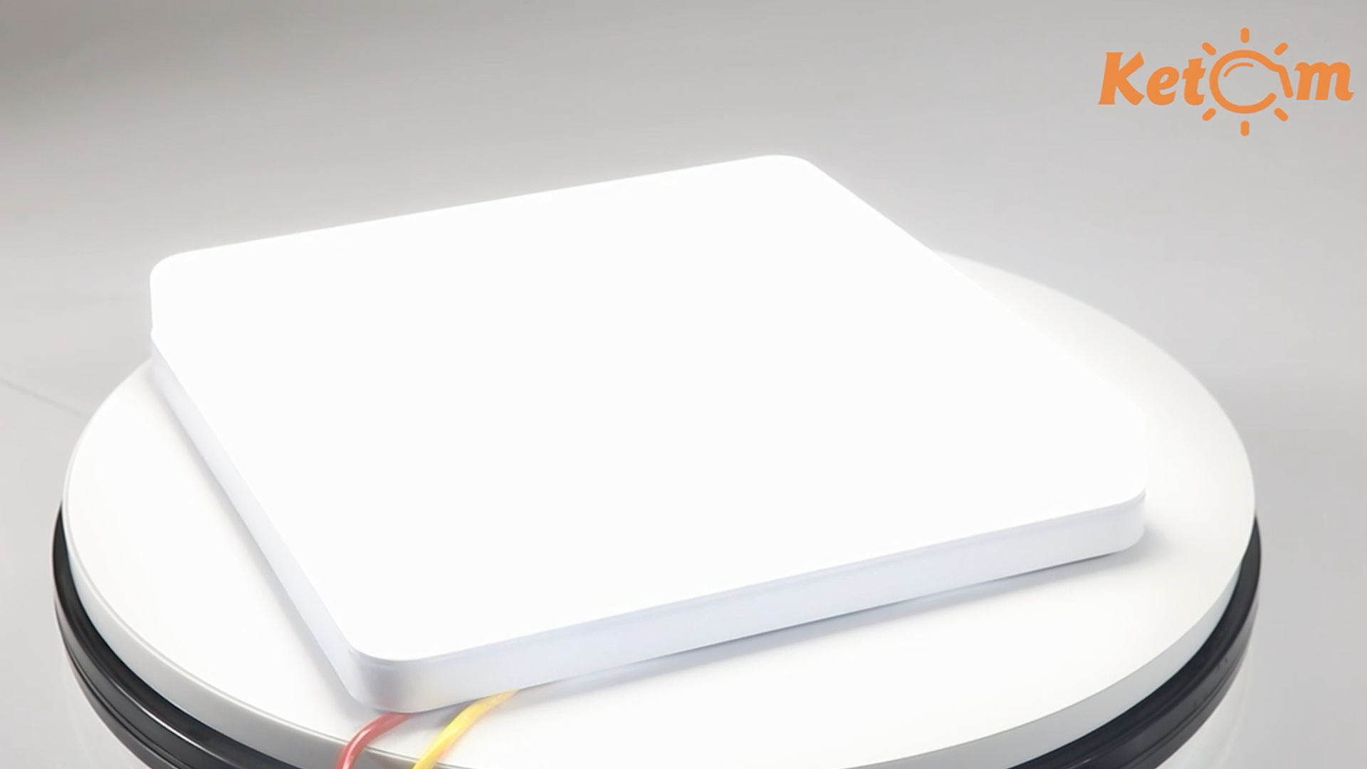 36W LED Deckenleuchte Quadratisch, 6500K Kaltweiß, Ultraflach – Für Bad, Küche, Flur & Mehr