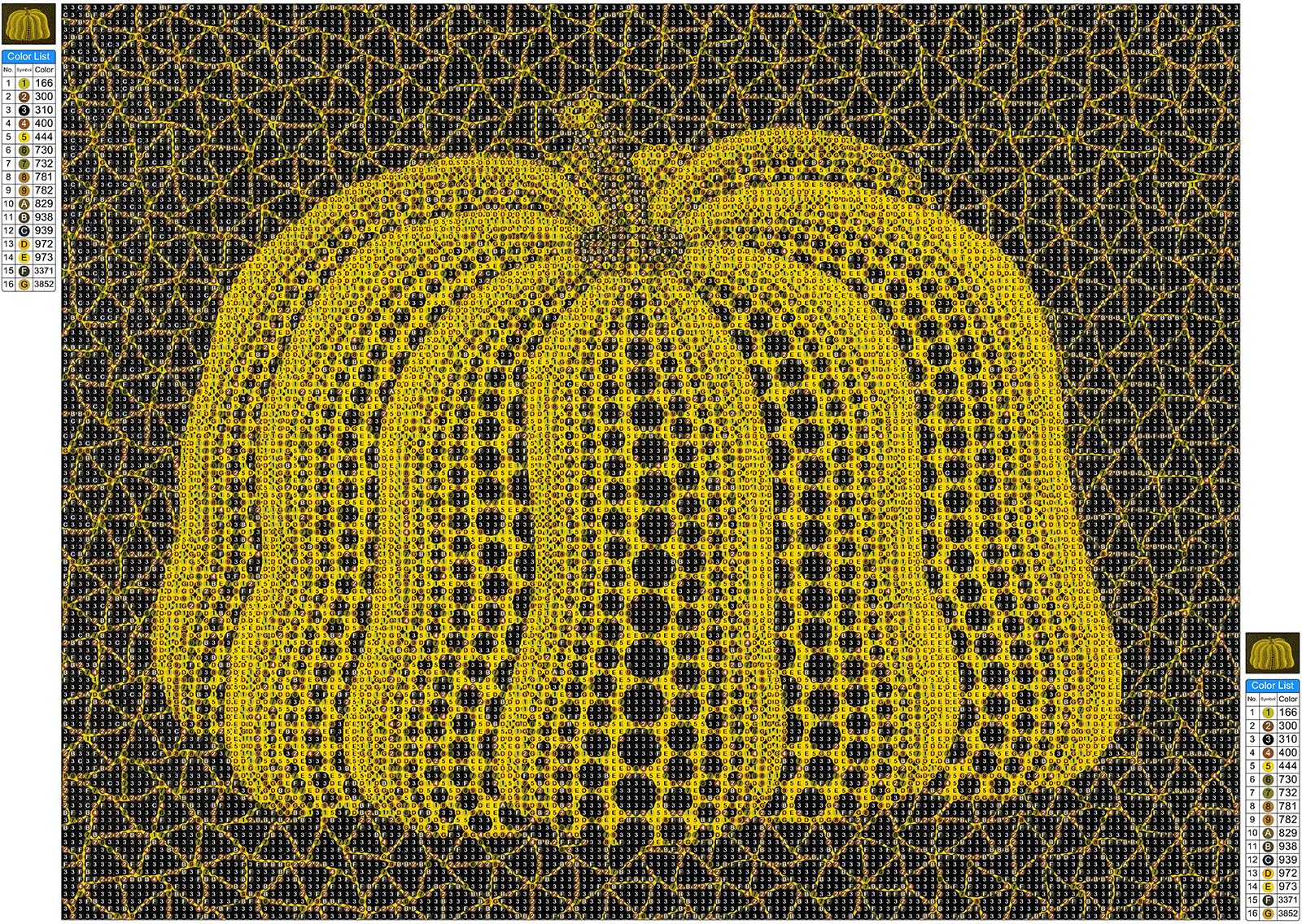 ラスト1点】草間彌生 5DダイヤモンドアートDIY・手作り絵画手芸キット