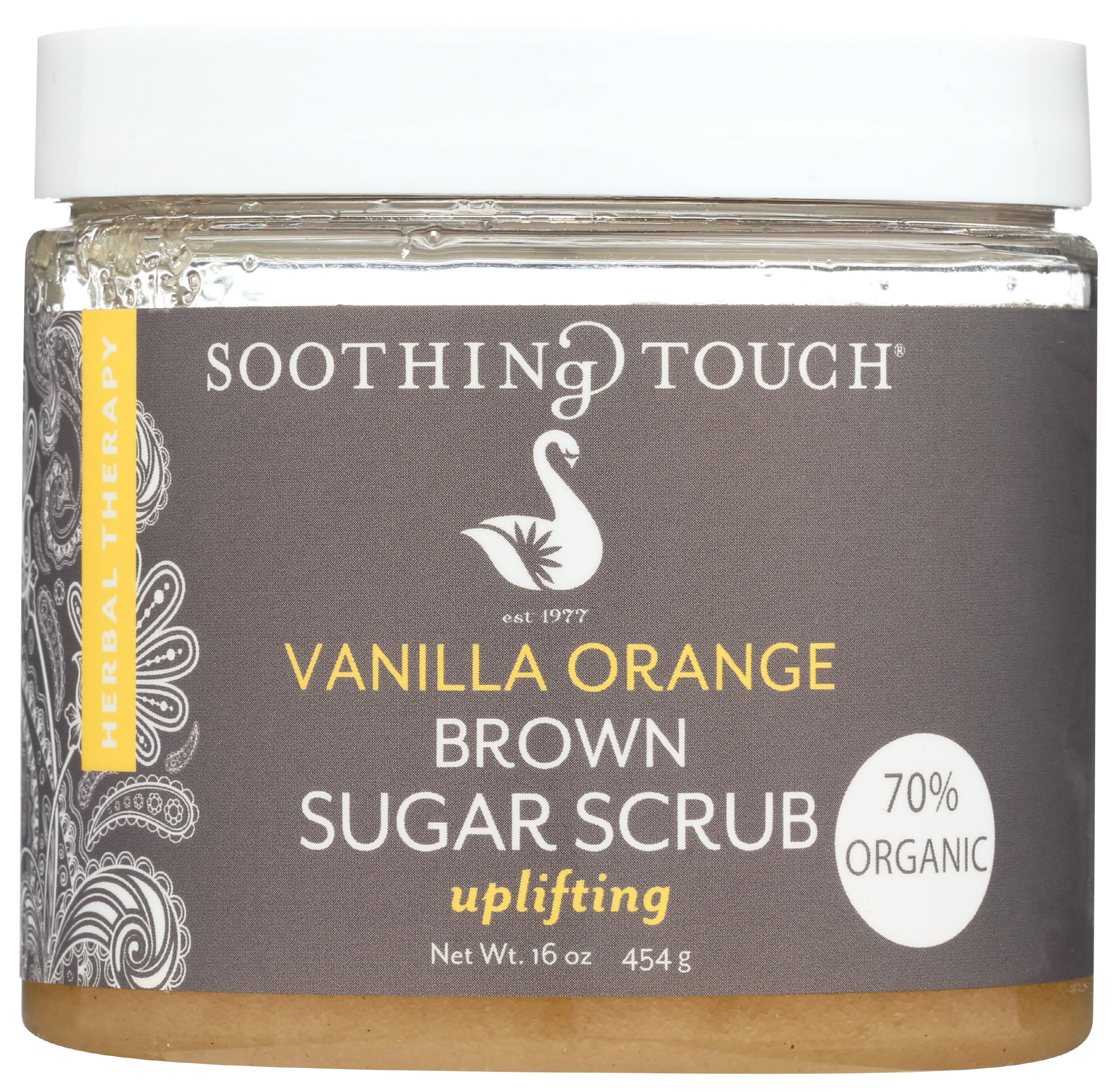 Soothing touch Brown Sugar scrub, Vanilla Orange, 453,6 gram