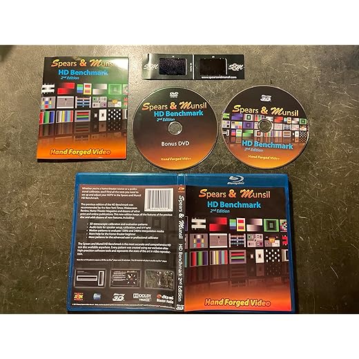 Spears and Munsil HD Benchmark Calibration Disc