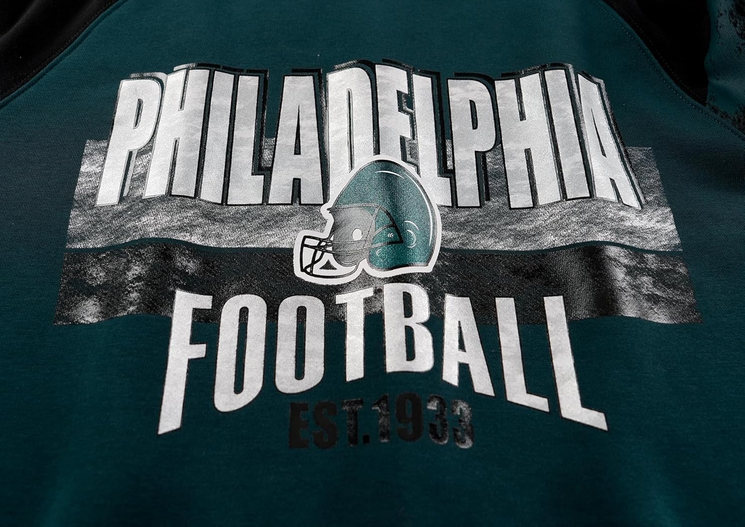 Mens City Classic Football Fans Soft & Warm Sweatshirt Hoodie Pollover - Navy & Grey - Image 5