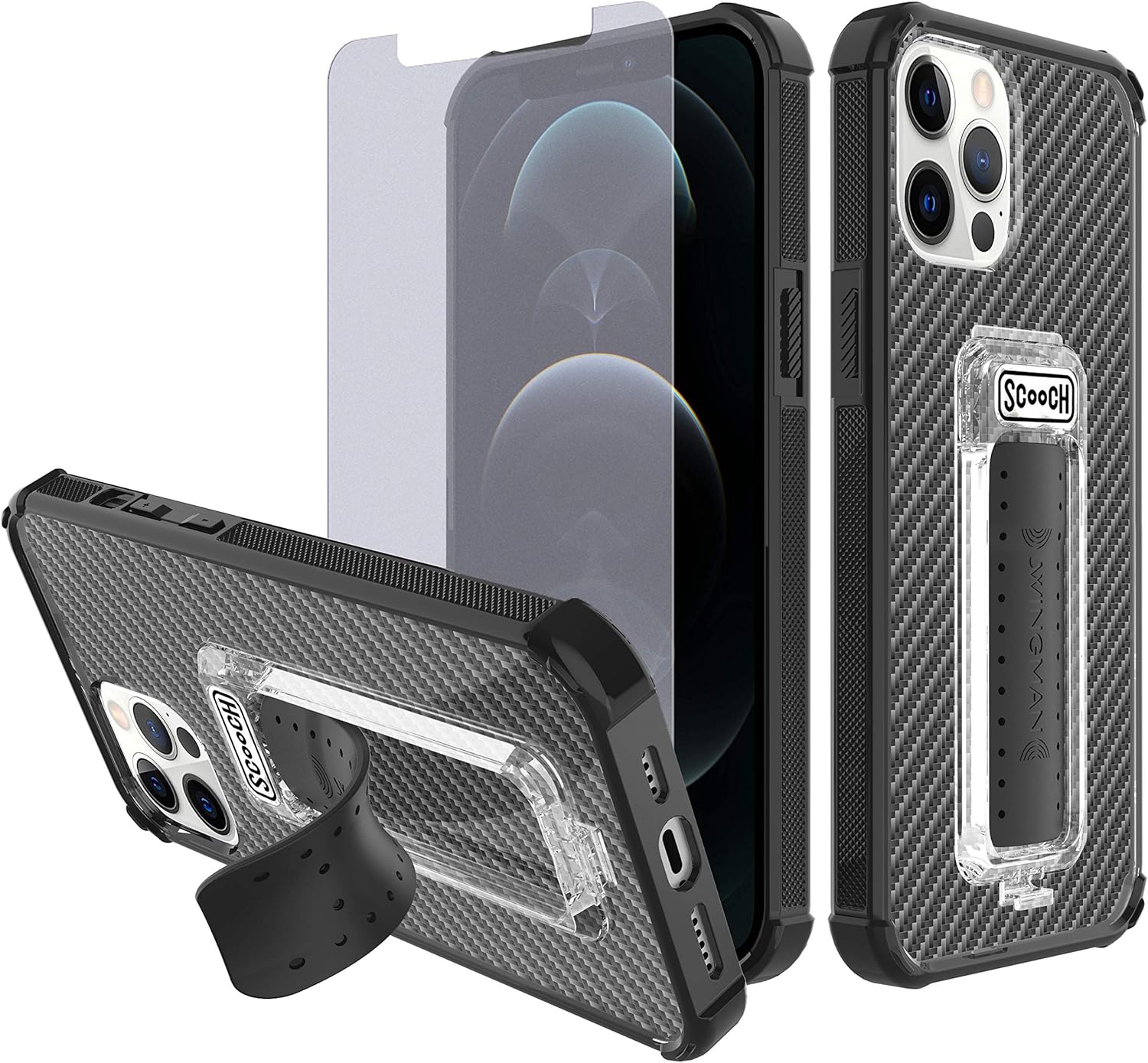 Screen Protector Scooch Iphone 12 Pro Max Case Scooch® For IPhone