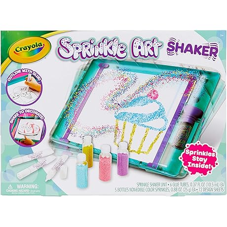 Crayola Rainbow Sprinkle Art Shaker: Unleash Your Artistic Magic!