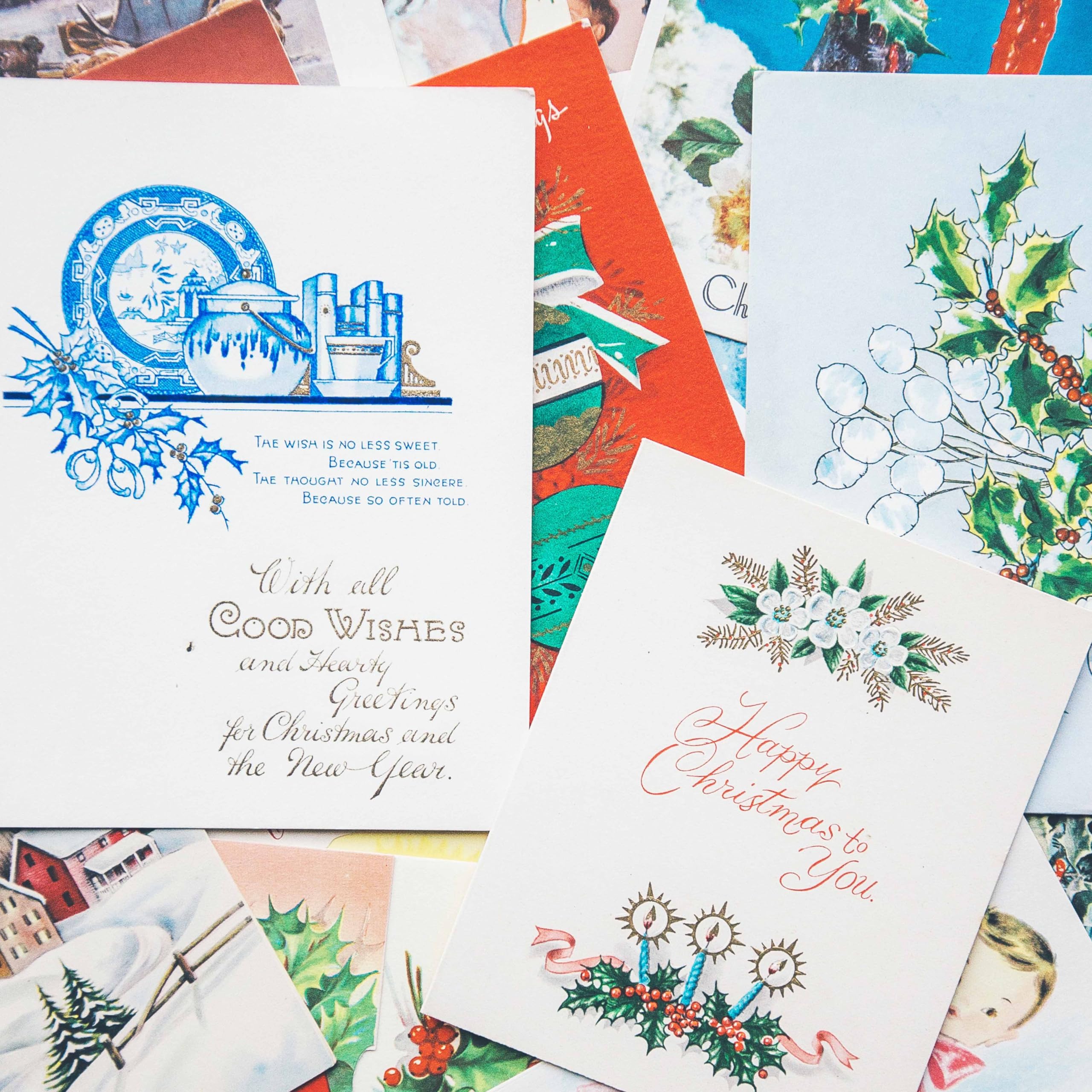 Lot de 100 cartes vierges et enveloppes, 12,7 x 17,8 cm, cartes vierges de qualité supérieure avec enveloppes, cartes de vœux vierges avec enveloppes pour la fabrication de cartes, Noël, anniversaire