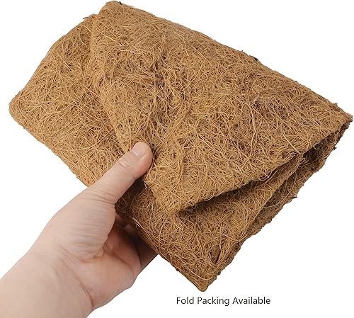 Miniatura 2 de Forro redondo de repuesto de fibra de coco de 14 pulgadas para cesta colgante (3 piezas)