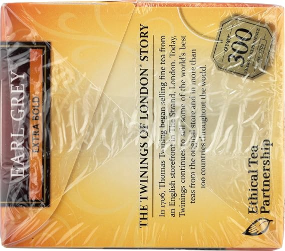 Twinings Tea Earl Grey Extra Bold, 20 CT