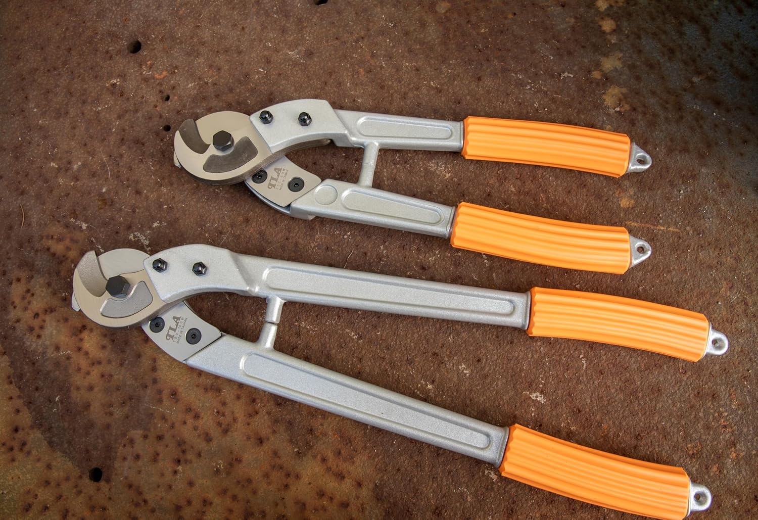 Teleantool (TLA) TSC-100W 16-Inch Wire Rope Cutter - Chromium Vanadium Steel Blade, Aluminum Alloy Handle, Cuts Up to 10mm Diameter Steel Cable