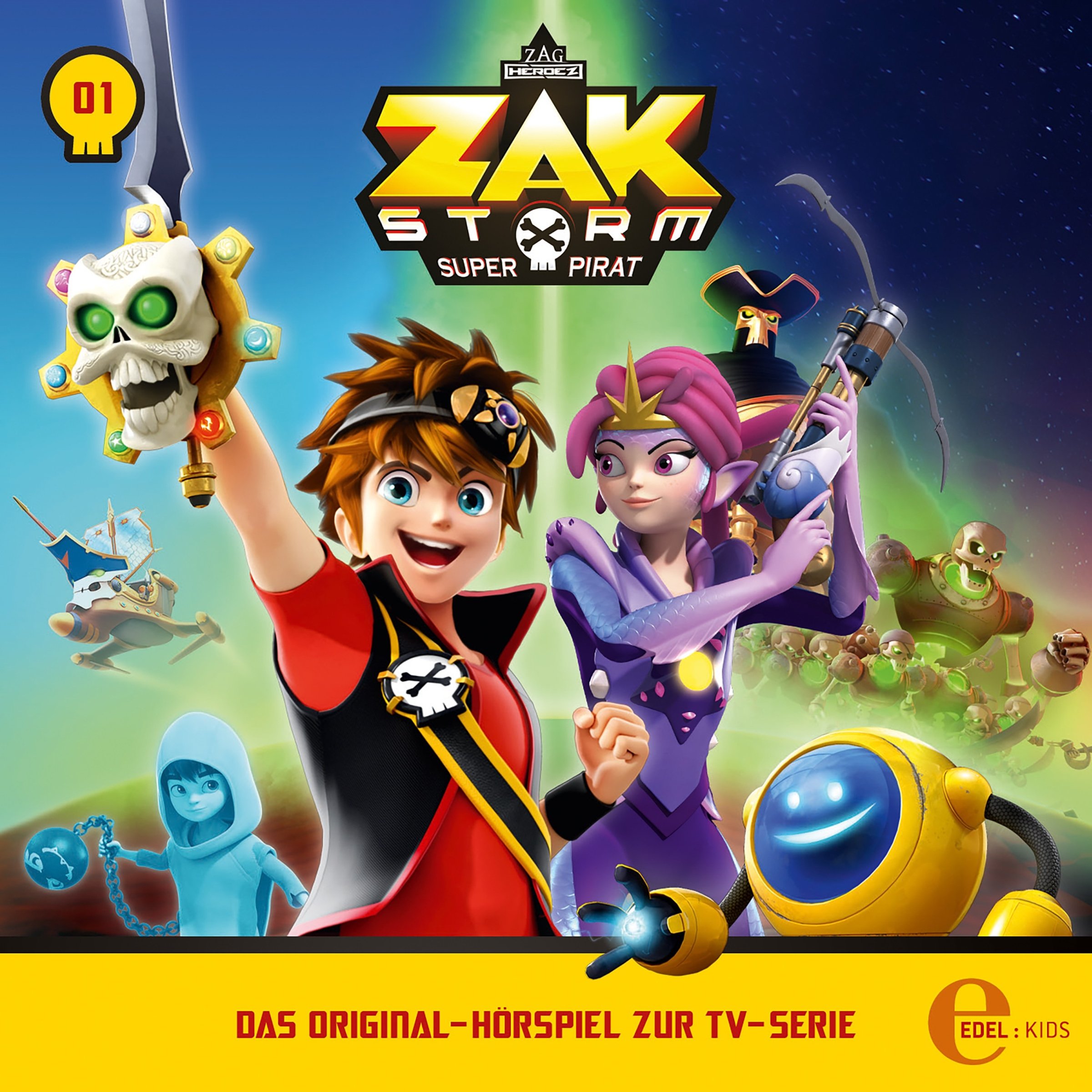 Cover art for Captain Zak