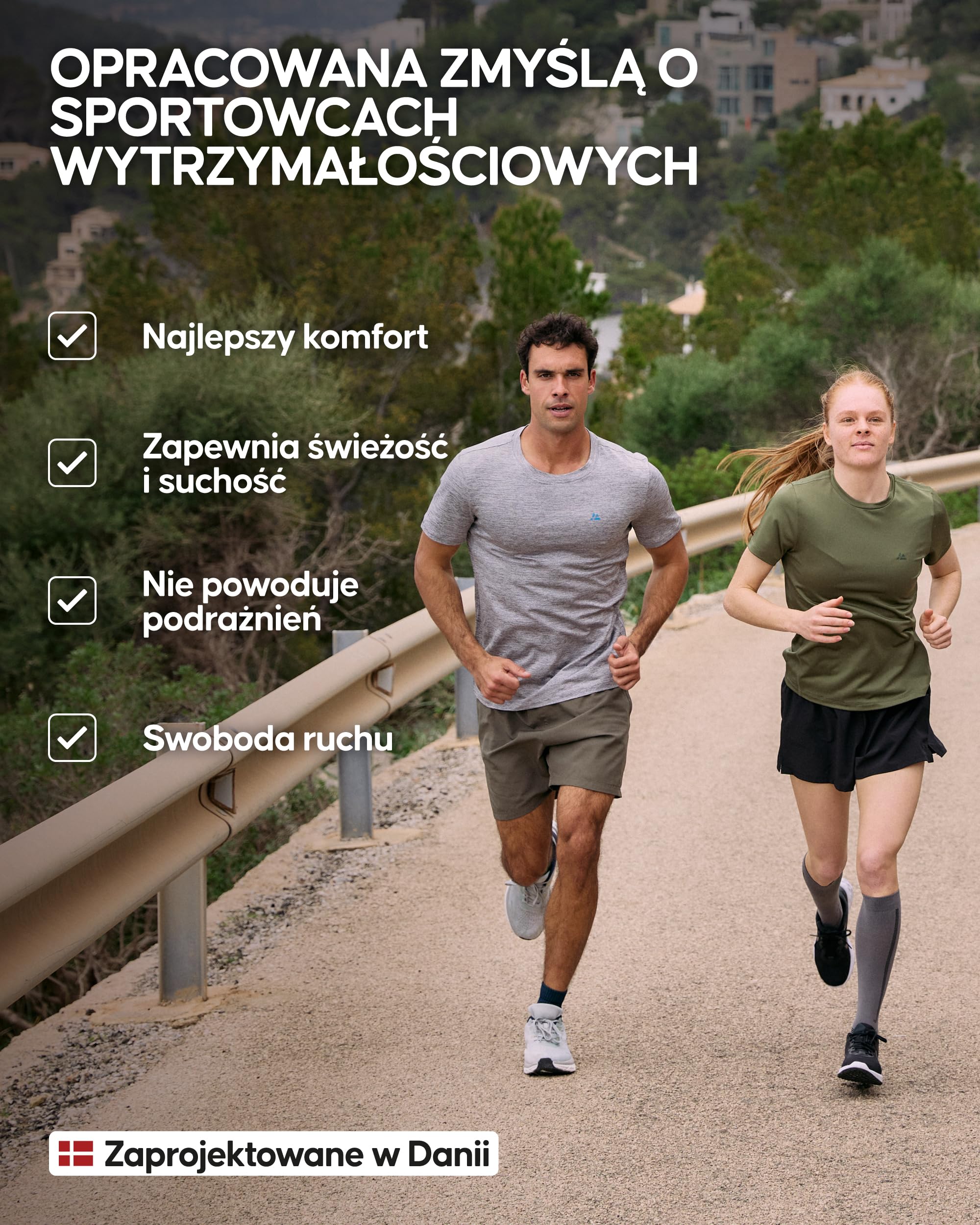 DANISH ENDURANCE Koszulka Sportowa na Siłownię, Top Treningowy i Sportowy, Lekki, Damski