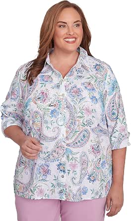 navy shirtdress button down cuffed plus /xl :  3x main image 1