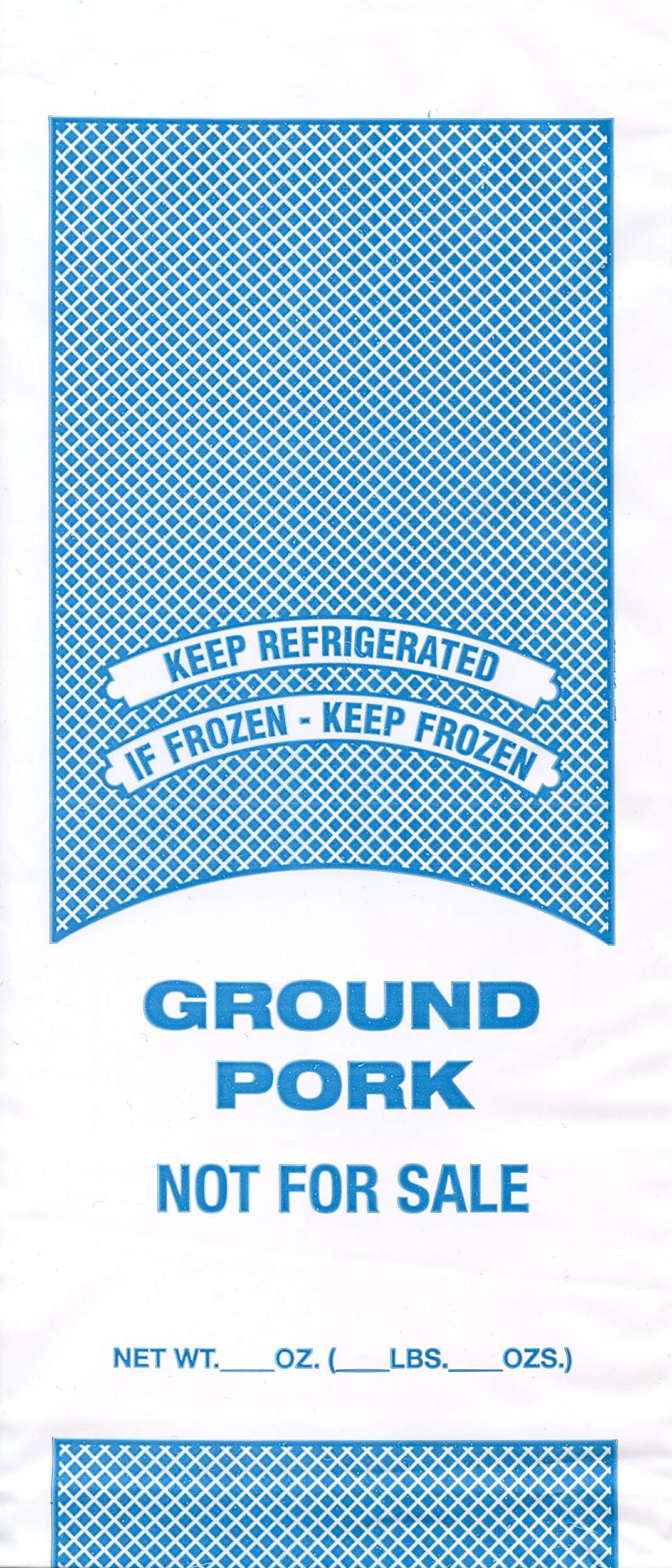 Mainca Ground Beef Freezer Bags ("NOT FOR SALE") 2 Lb