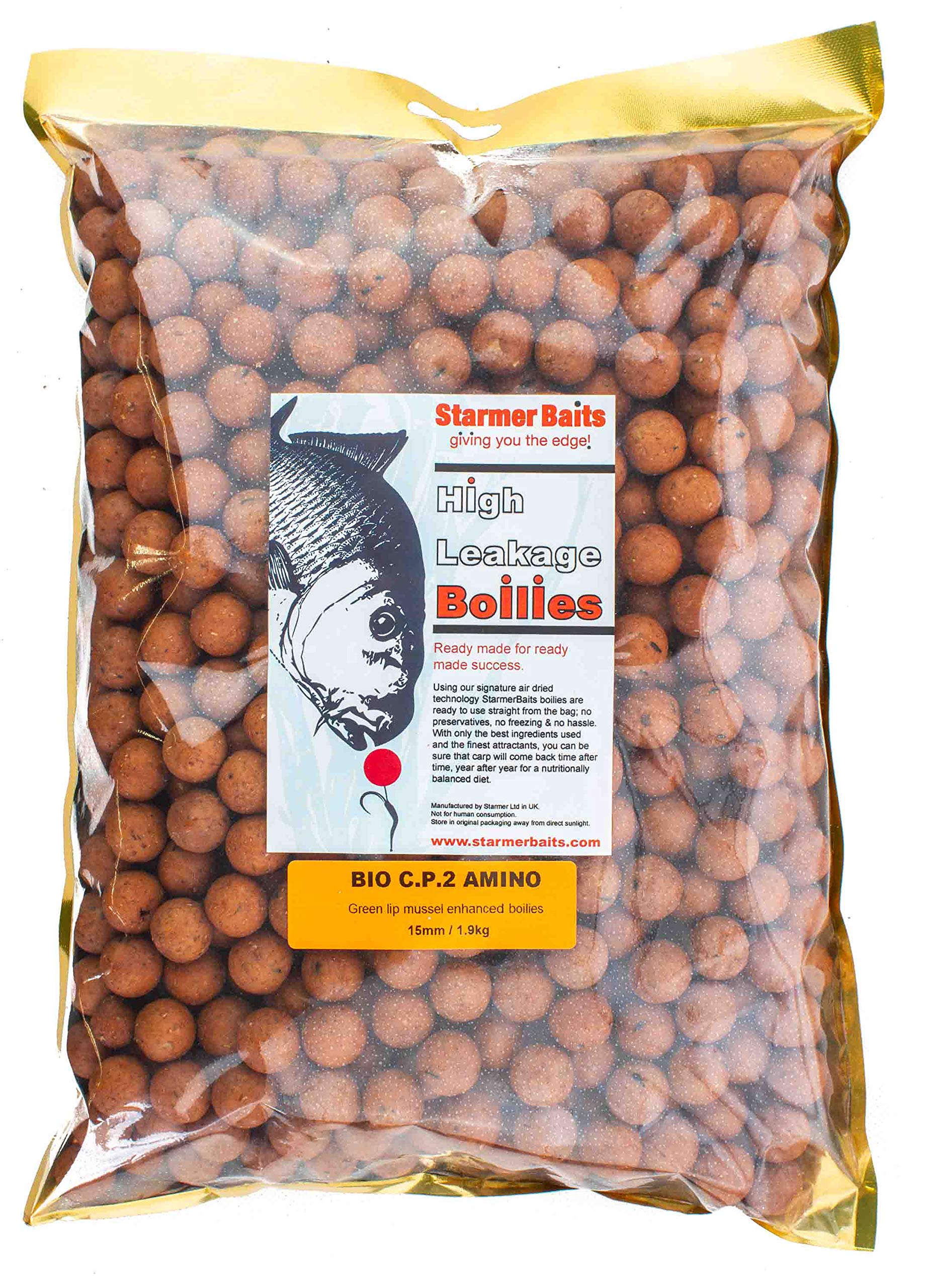 starmerbaits Boilies 15mm 1.9kg / Bio c.p.2 amino