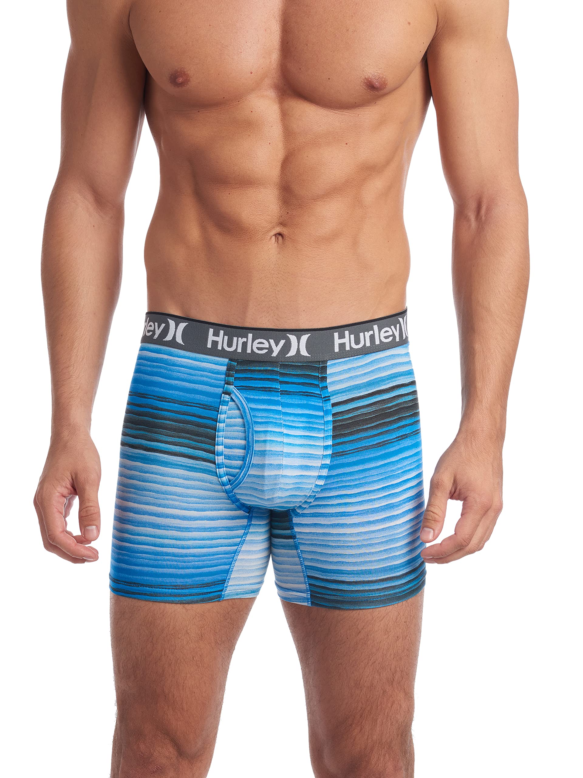 Hurley 2 Pack Everyday Boxer Brief Boxer Briefs Hombre