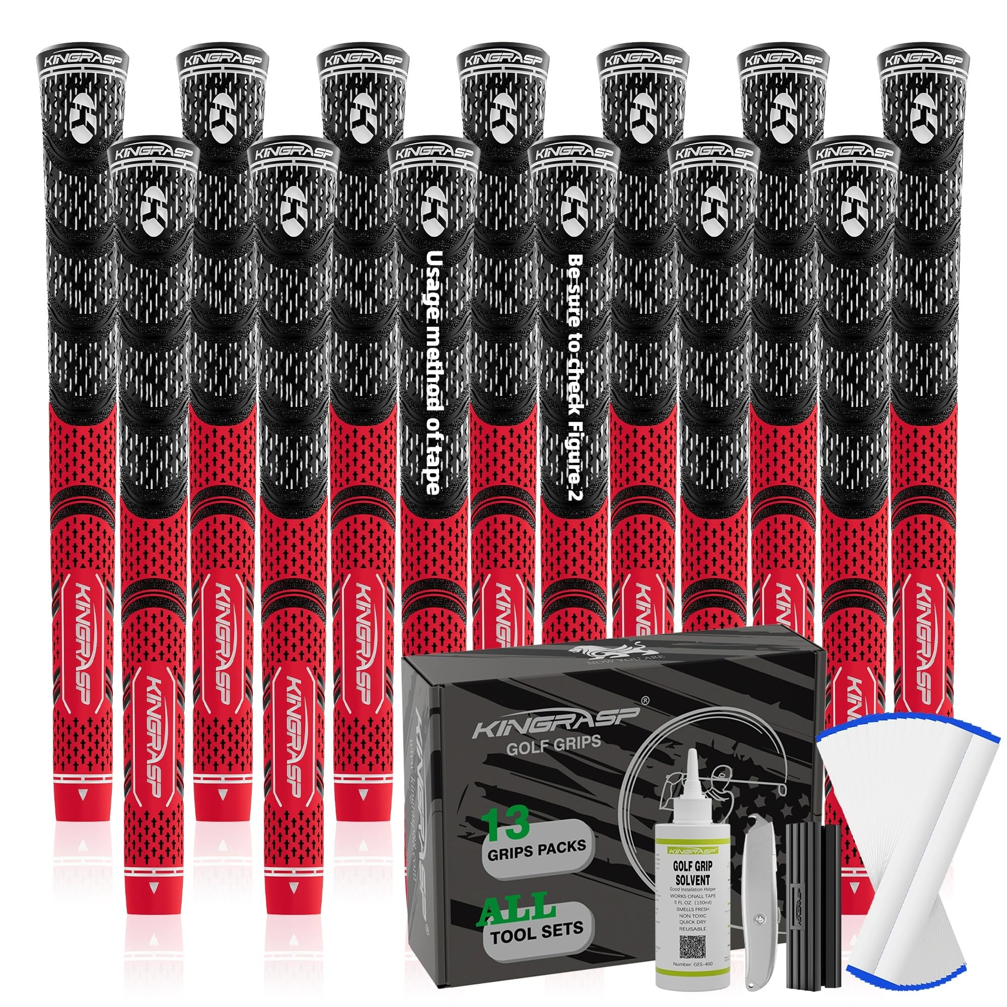 KINGRASP Premium Hybrid Golf Grips