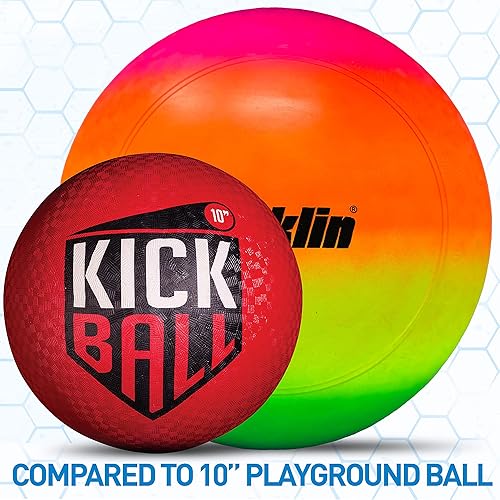 Miniatura 4 de Franklin Sports Bola de juegos Rainbow Vibe de 16"