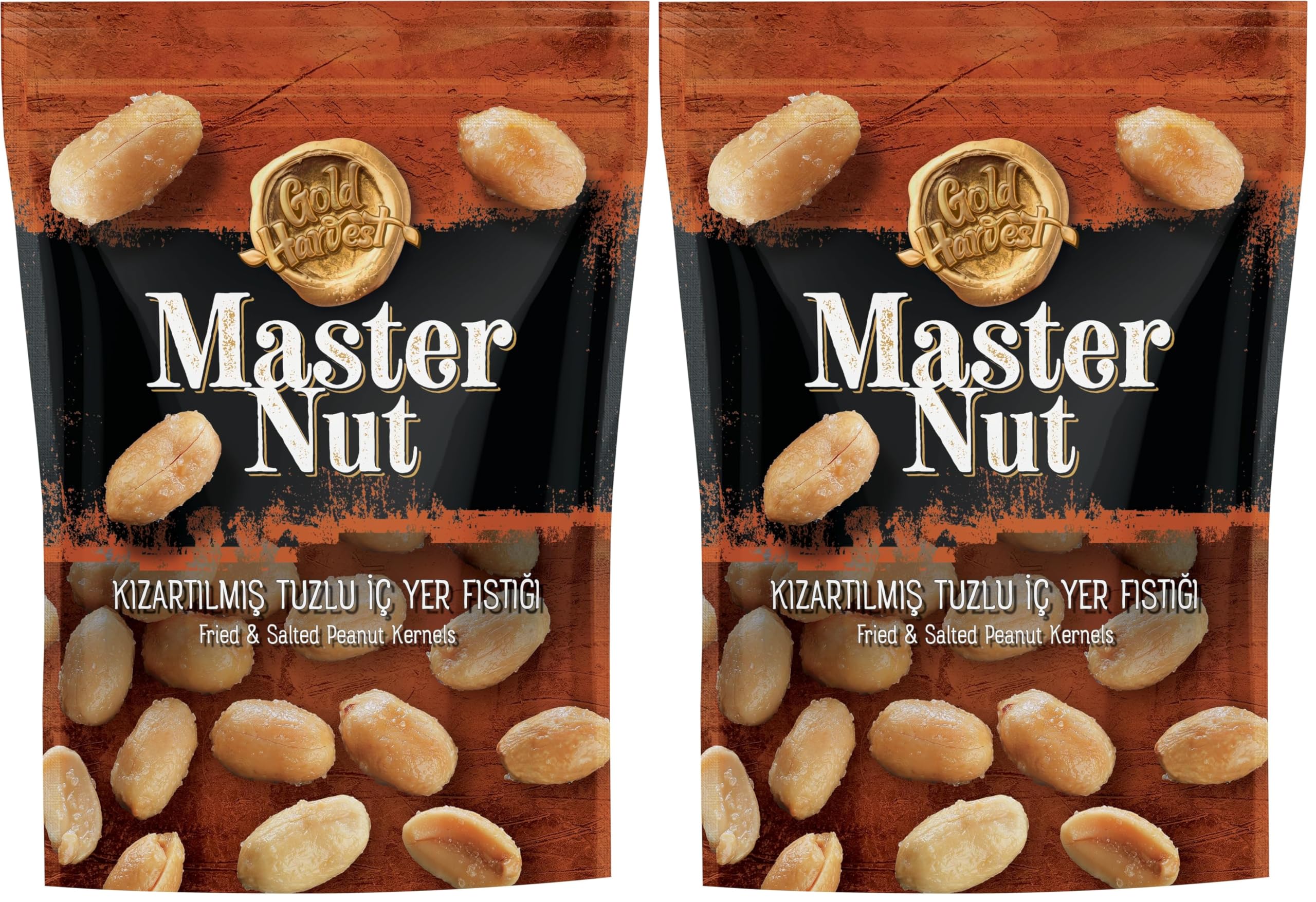 Master Nut Kızartılmış Yer Fıstığı, Tuzlu, 150gr 2li paket