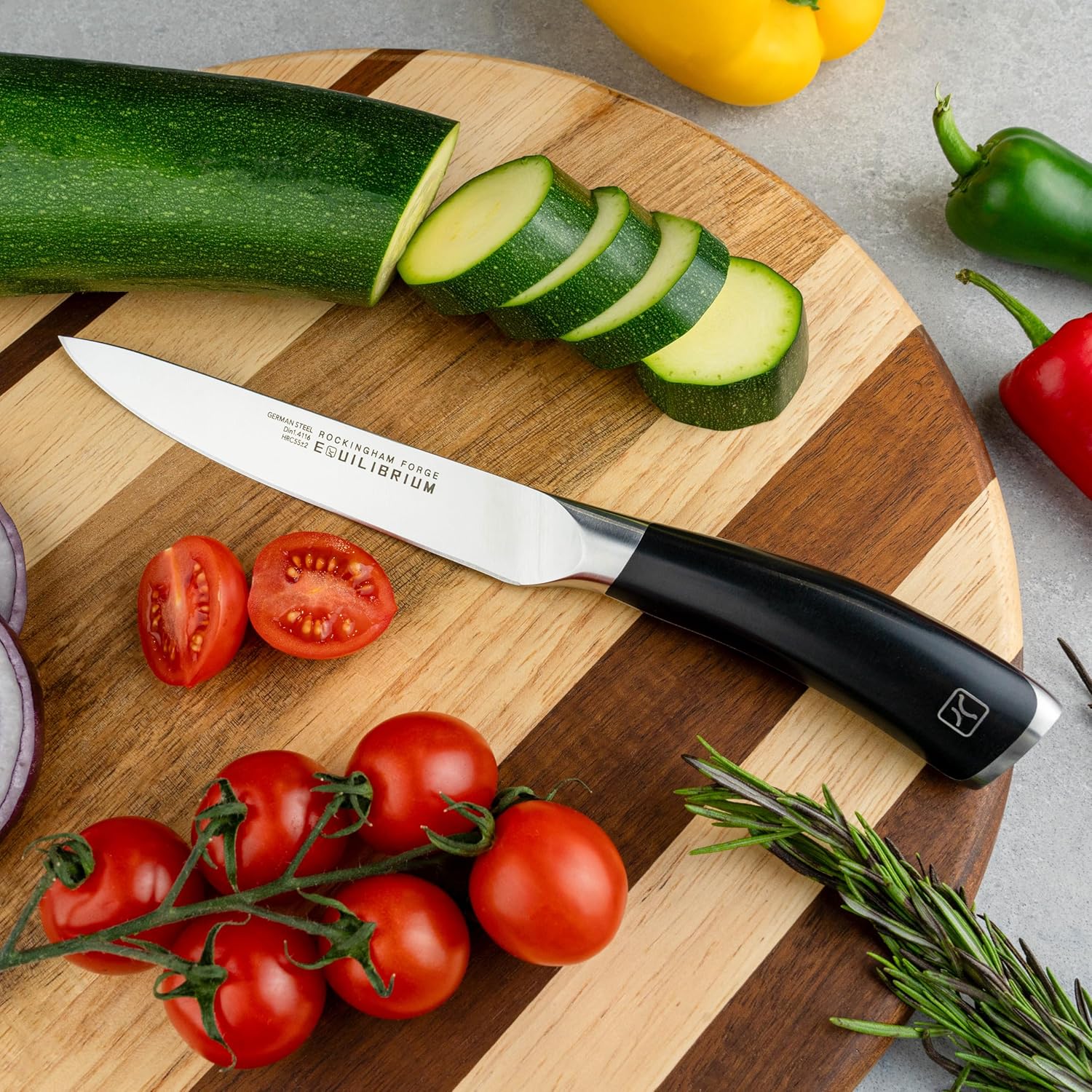 Rockingham Forge Equilibrium Series Utility Knife, 12.5cm, Premium German Stainless Steel