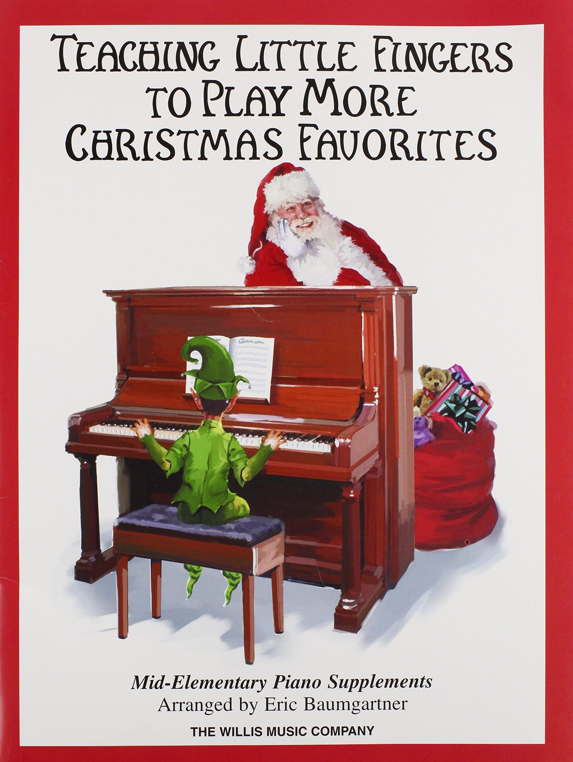 Teaching Little Fingers to Play More Christmas Favorites - Book Only: Mid-Elementary Piano Supplement