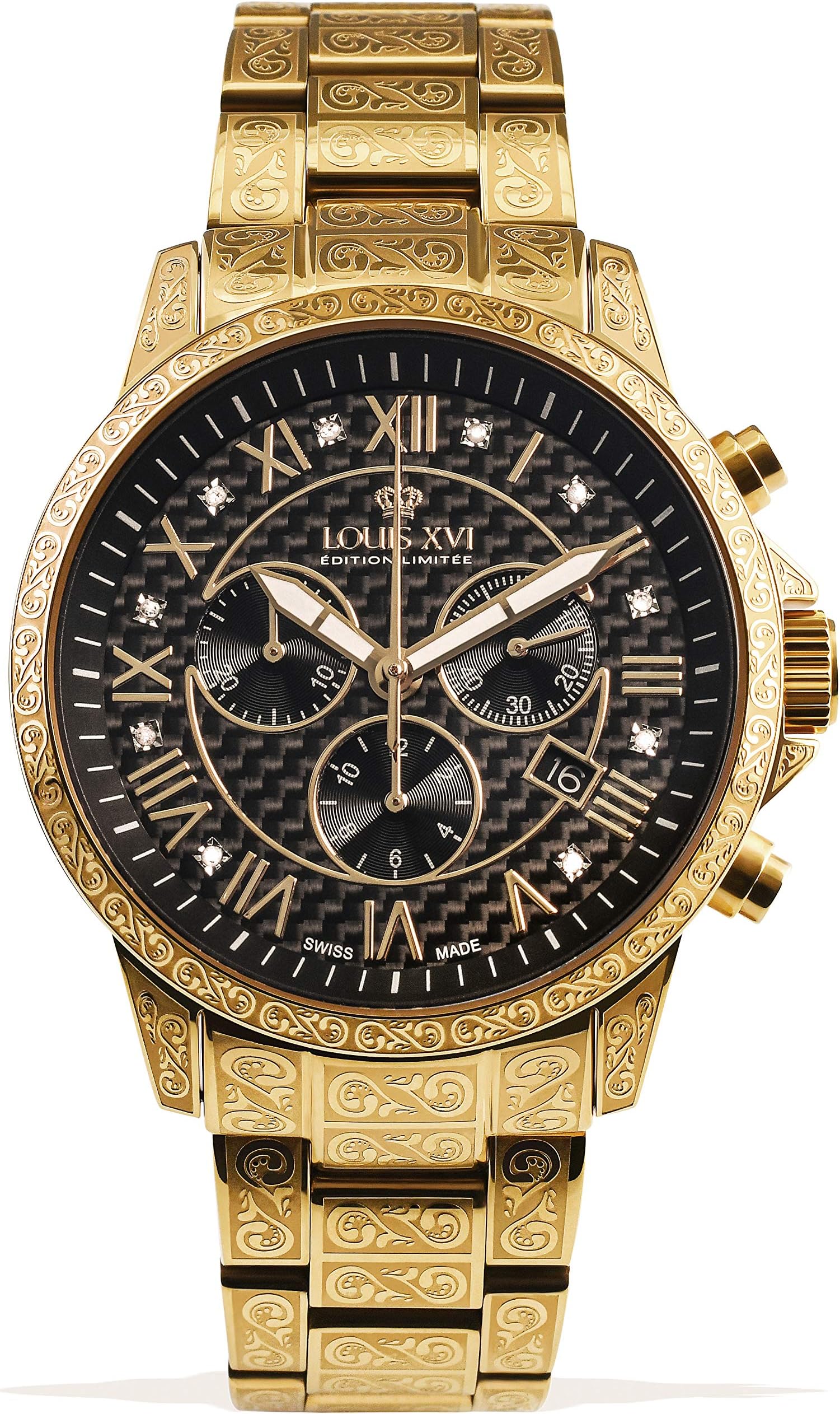 Montre Royale en Acier Inoxydable pour Hommes main image 0