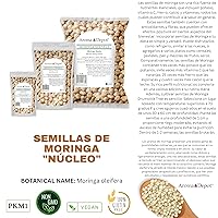 Vista 5 de Semillas de moringa de 2 libras KERNEL sin cáscara limpias, 100% naturales, crudas superalimentos nutricionales, ricas en vitaminas, semillas