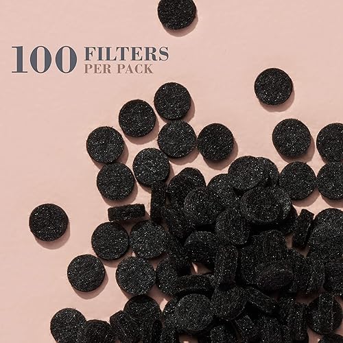 Miniatura 7 de Trophy Skin Filtros de repuesto  Filtros de aire redondos de lana  Compatible con kit de microdermoabrasión Trophy Skin  100 unidades