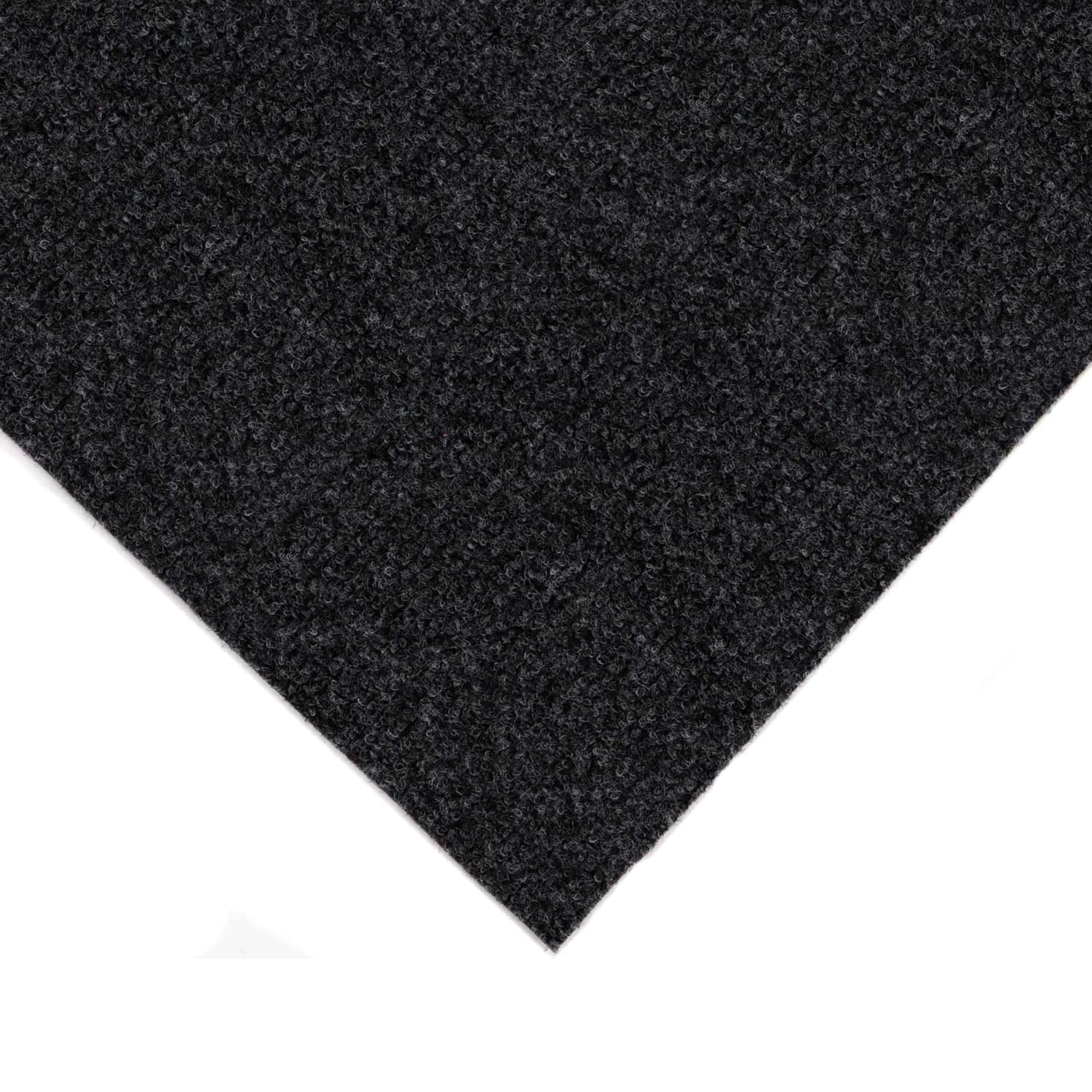 Primaflor Tapis de Mariage Dublin - Anthracite, 1,00m x 1,00m, Tapis D'événement, Cérémonie, Fête, Gala et Autres | Résistance au feu B1 | Tapis au Mètre