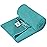 Heathyoga Yoga Mat Towel Non Slip for Hot Yoga Towel with Silicone Grip & Free Spray Bottle, 72X26 Extra Large Microfiber Yoga Towel for Bikram, Pilates, Fitness (Teal)