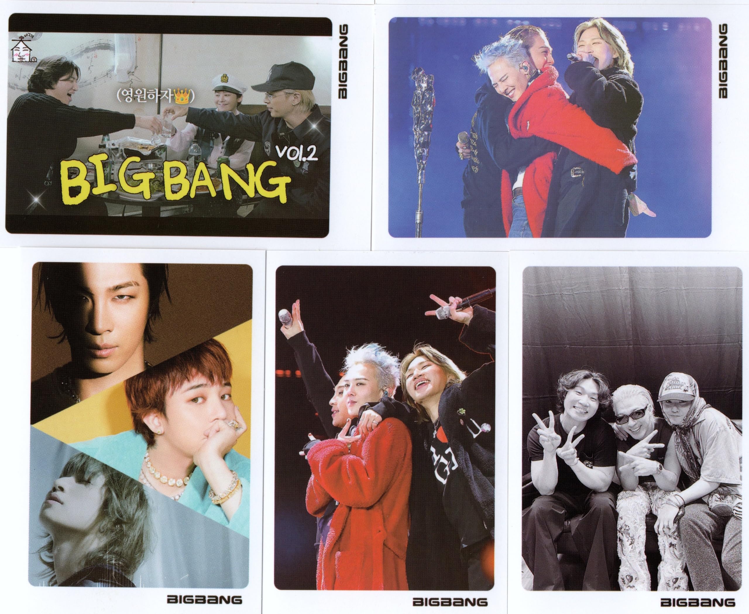 Amazon.co.jp: BIGBANG ビッグバン グッズ フォトメッセージカード 56