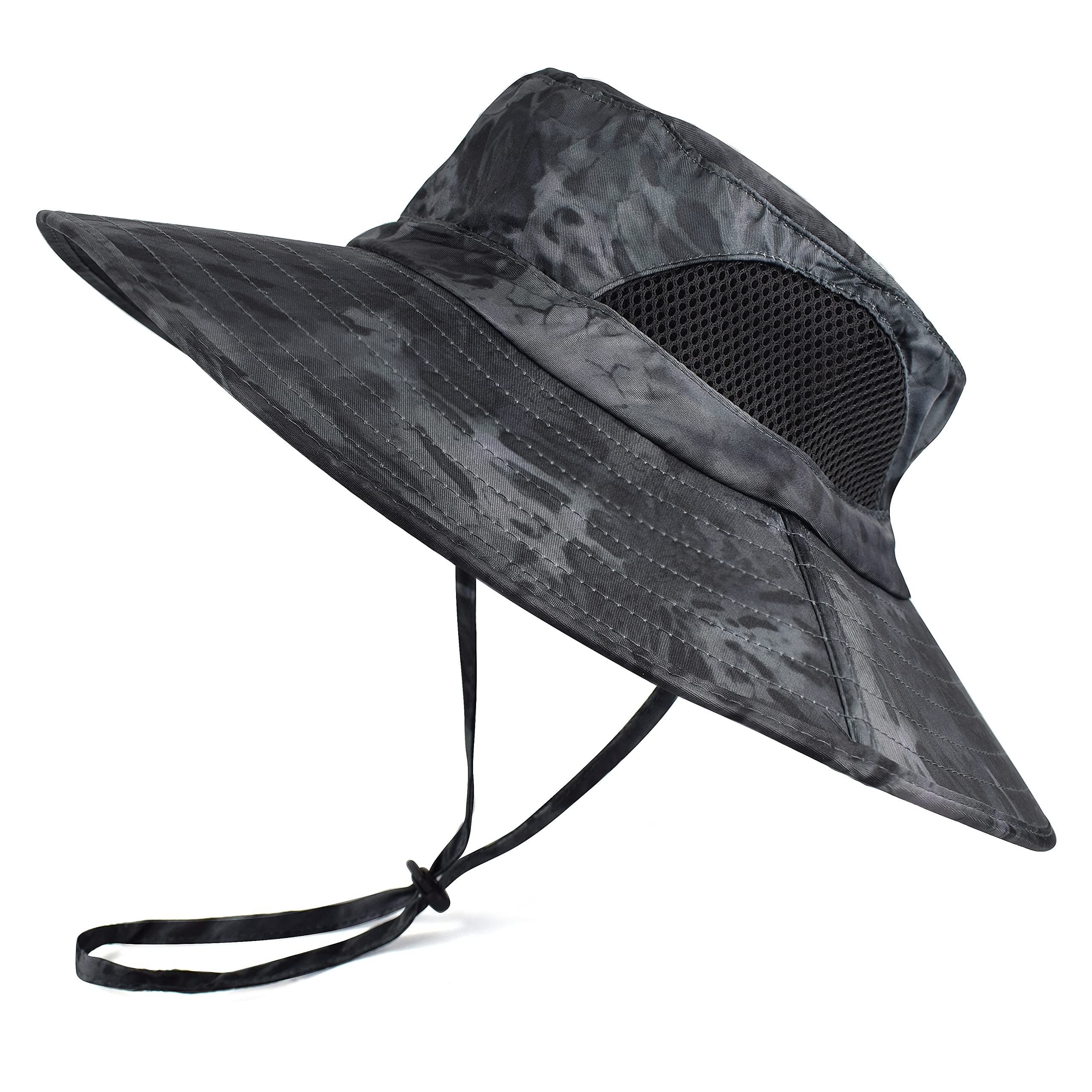 EINSKEY Bucket Hat with Strings for Men/Women, Packable Waterproof Sun Protection Boonie Hat for Beach Safari Fishing Hiking