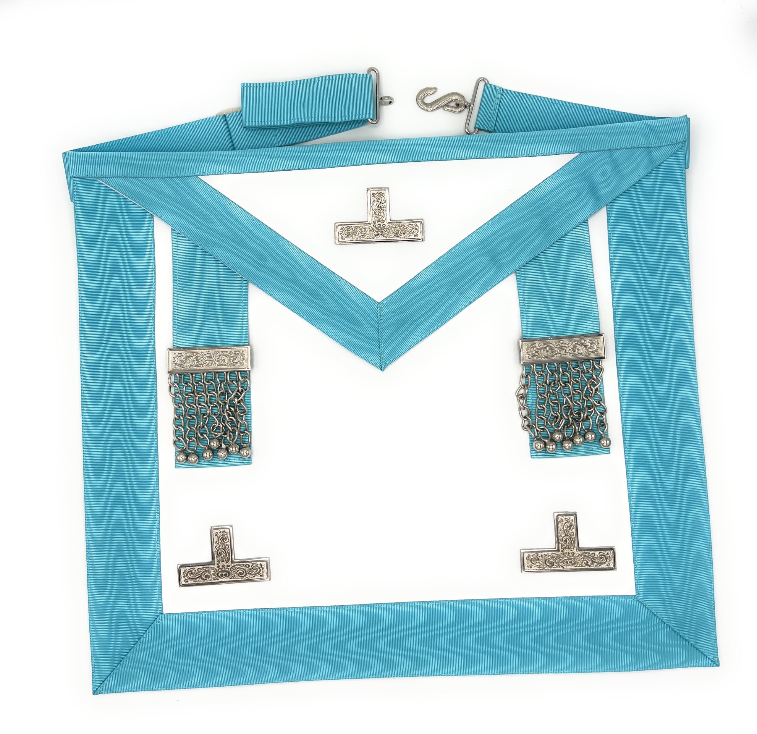 Masonic Craft Worshipful Master WM - Delantal de piel de cordero