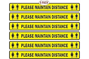 Social Distancing Floor Decals: Keep Your Distance with Safety Signs