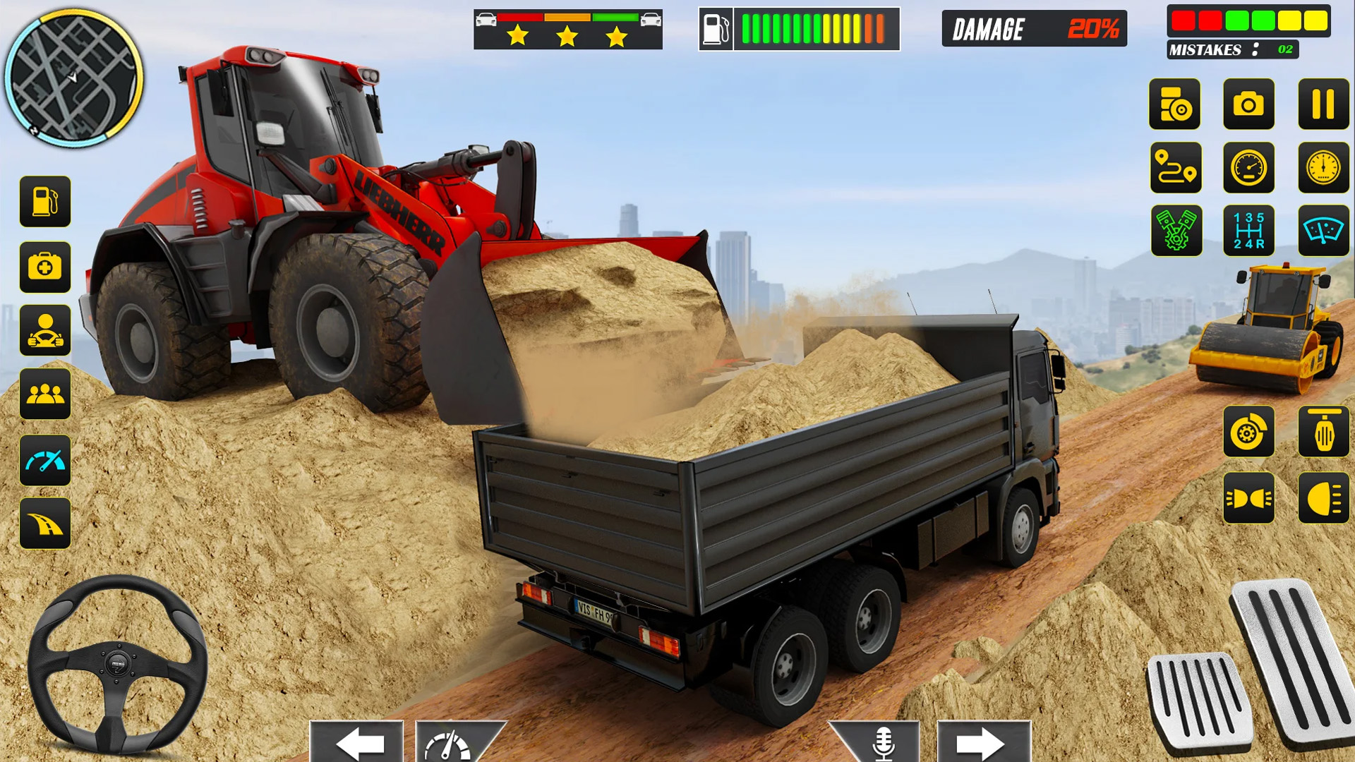 City Construction Crane Simulator Games 3d - Plow Driver Snow Road ...