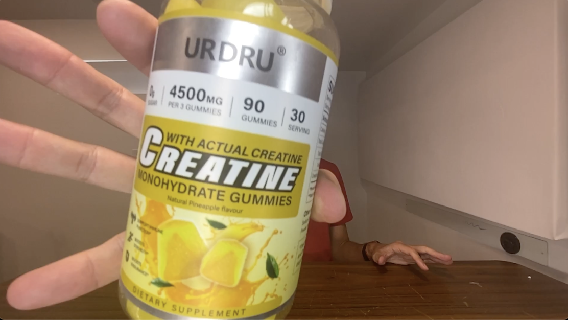 TASTE TEST Creatine Monohydrate Gummies for Men Y& Women